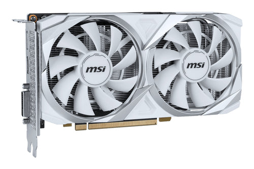 MSI VENTUS RTX 3050 2X XS WHITE 8G OC graphics card NVIDIA GeForce RTX 3050 8 GB GDDR6 MSI VENTUS RTX 3050 2X XS WHITE 8G OC graphics card NVIDIA GeForce RTX 3050 8 GB GDDR6